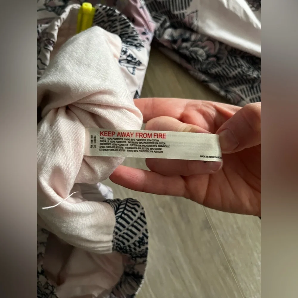 NWT Daily Practice by Anthropologie Windbreaker Jacket Pink Floral - Size XXS - Picture 6 of 9